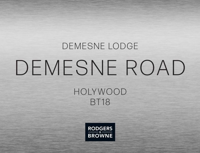 'Demesne Lodge' Demesne Road, Holywood