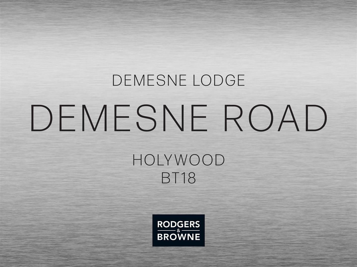 'Demesne Lodge' Demesne Road